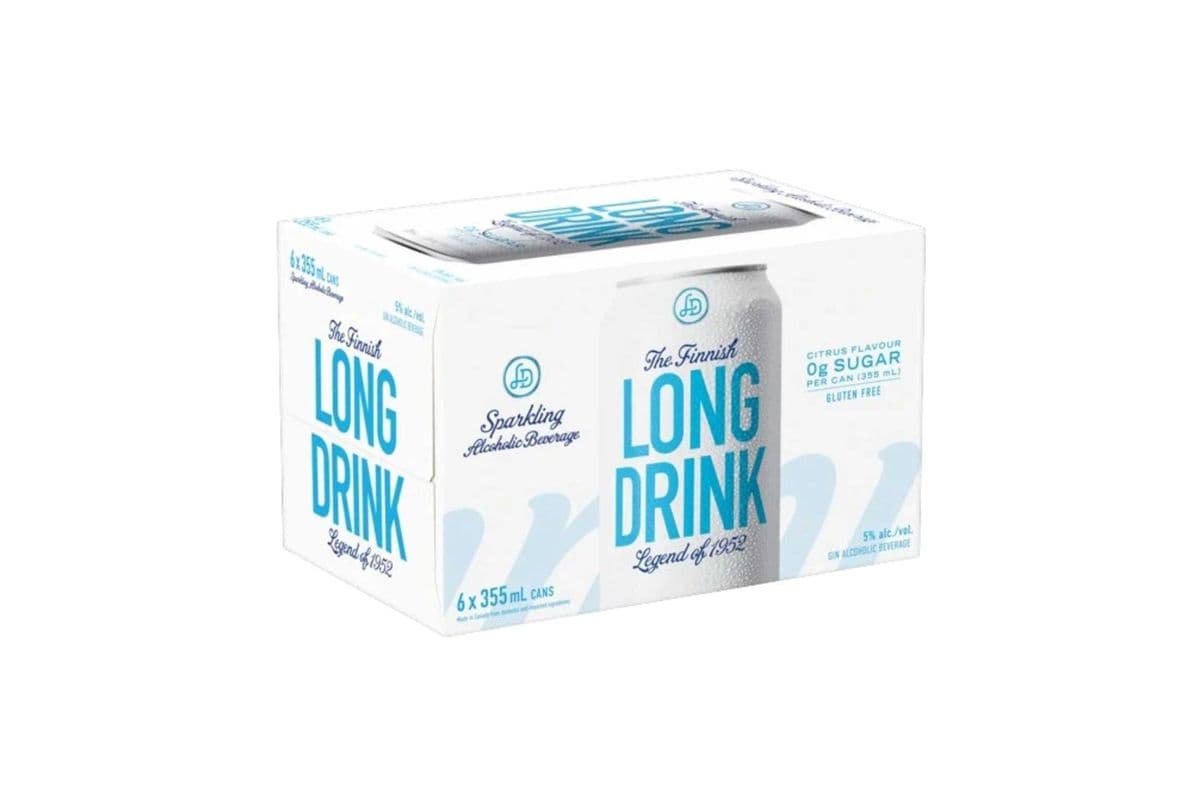 The Finnish Long Drink Sparkling Alcoholic Beverage (6 Cans) (1 x 6x355ML)