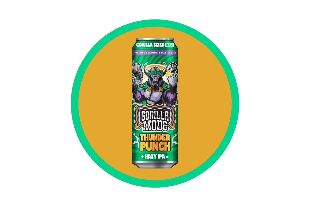 Phillips Gorilla Mode Thunder Punch (568ml) (1 x 568ml)