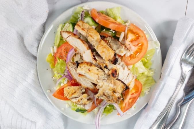 Chicken Greek Salad