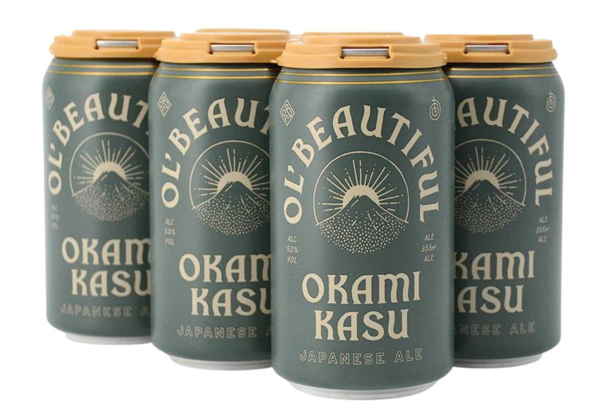 Ol Beautiful Okami Kasu Japanese Ale (6 Packs) (6 x 355ml)