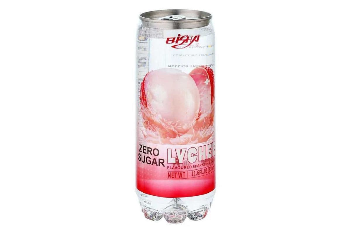 Elisha Lychee Sugar-Free Juice–330 ml(NEW) (330 ml)