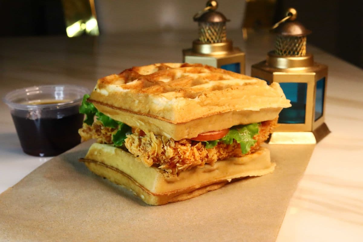 Waffle Chicken Sandwich