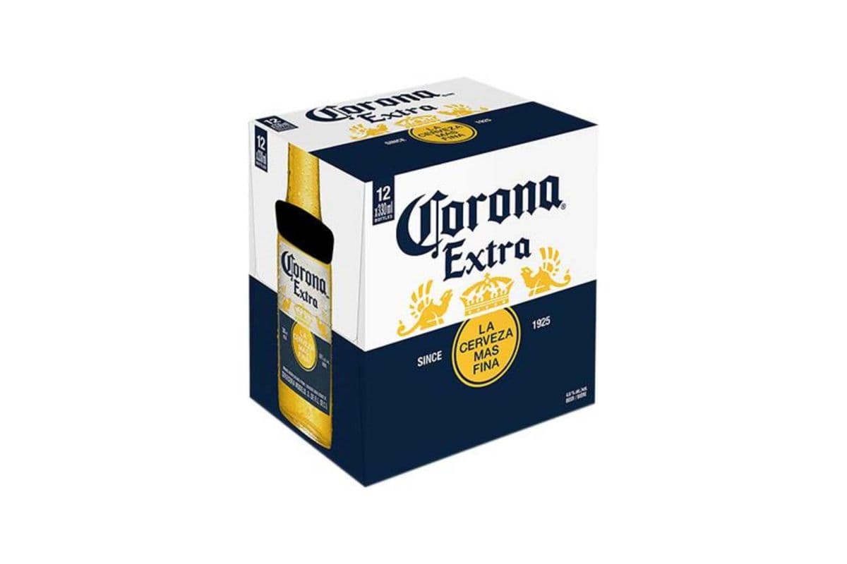★ Corona Extra 12 Bottles | SAVINGS EVERYDAY — THE LIME'S BEST FRIEND | (1 x 12x330ML)
