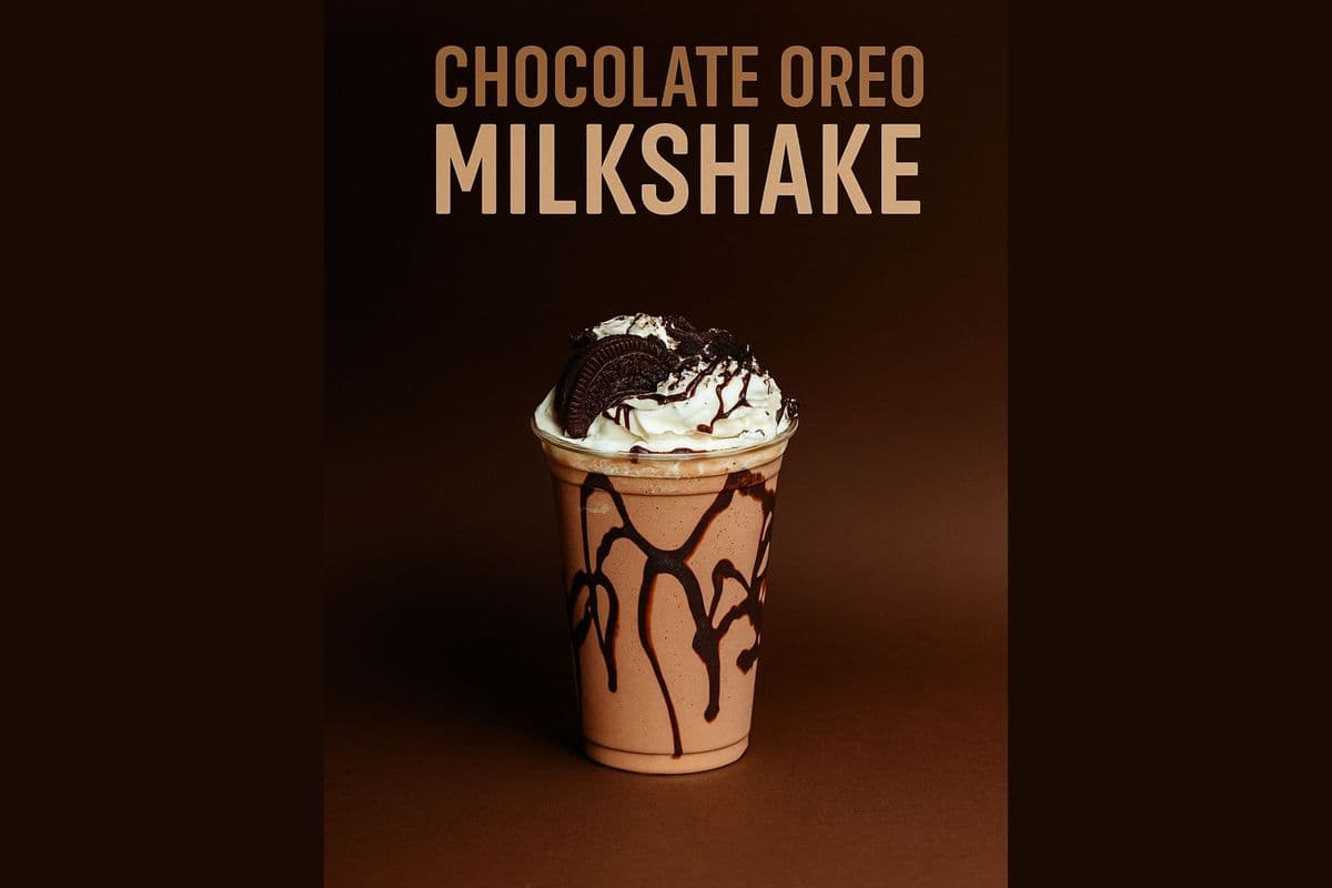 Regular Chocolate Oreo Milk Shake