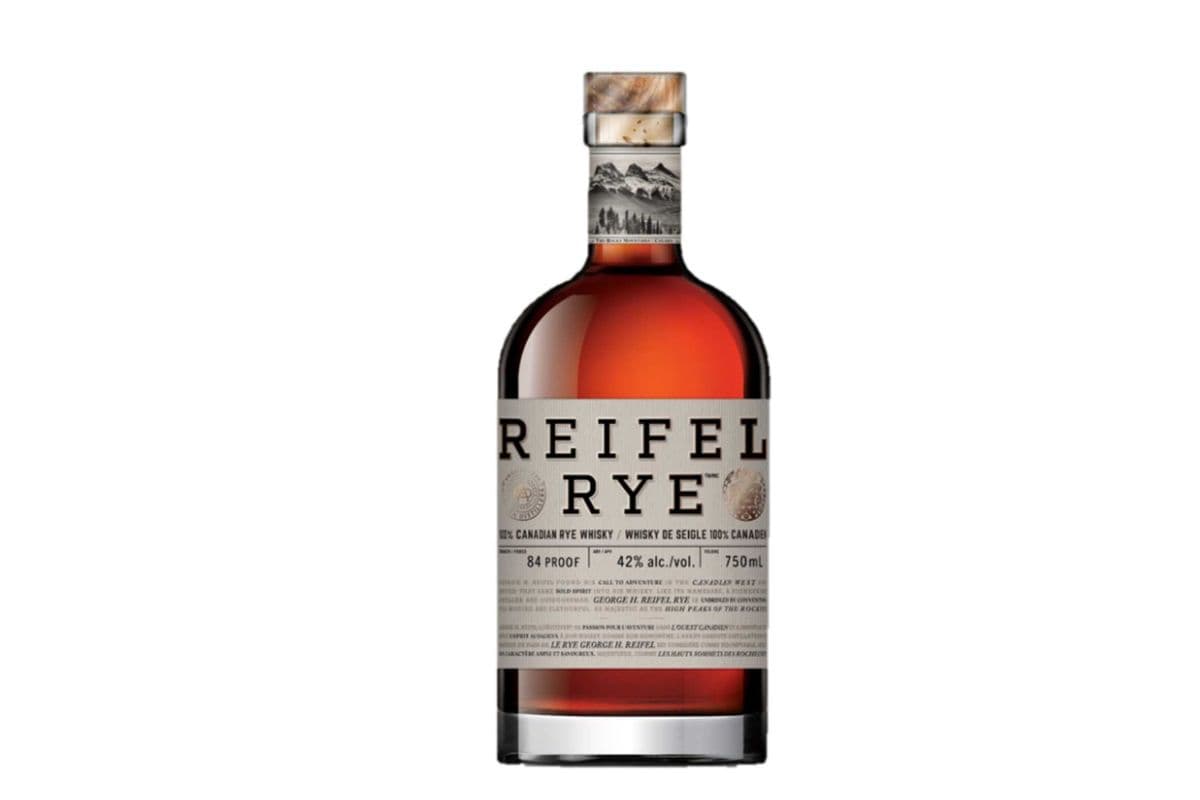 Reifel Rye Whiskey (1 x 750 ml)