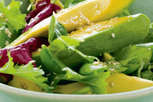 49. Green Salad with Avocado