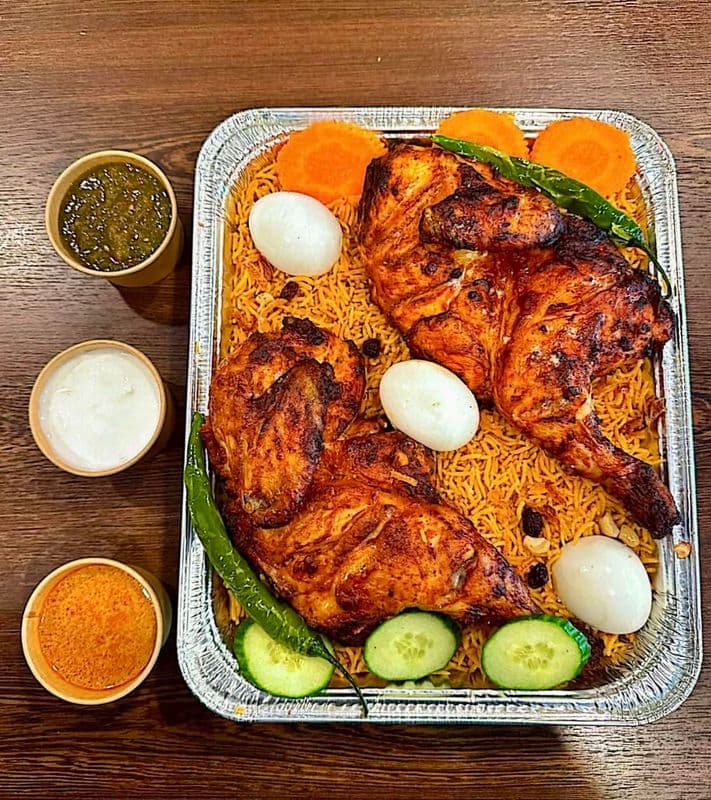 GRILLED CHICKEN MANDI (WHOLE CHICKEN)