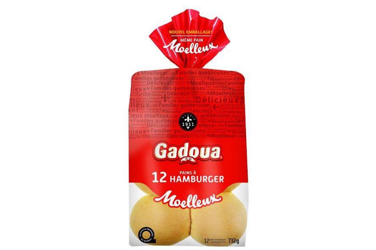 Gadoua - Hamburger (12 pains / 12 buns)