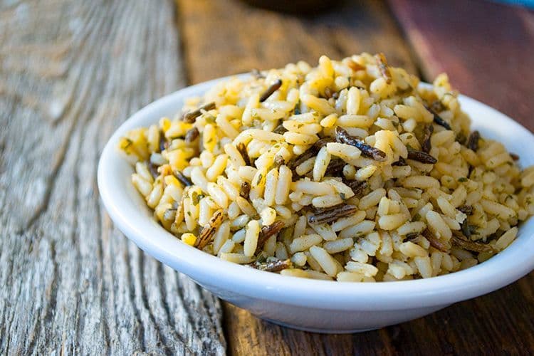Riz sauvage.