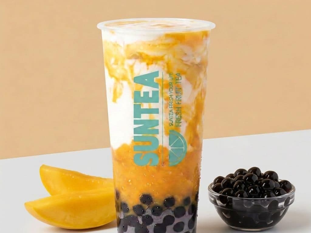 Boba Mango Fresh Milk 波霸芒果鲜乳