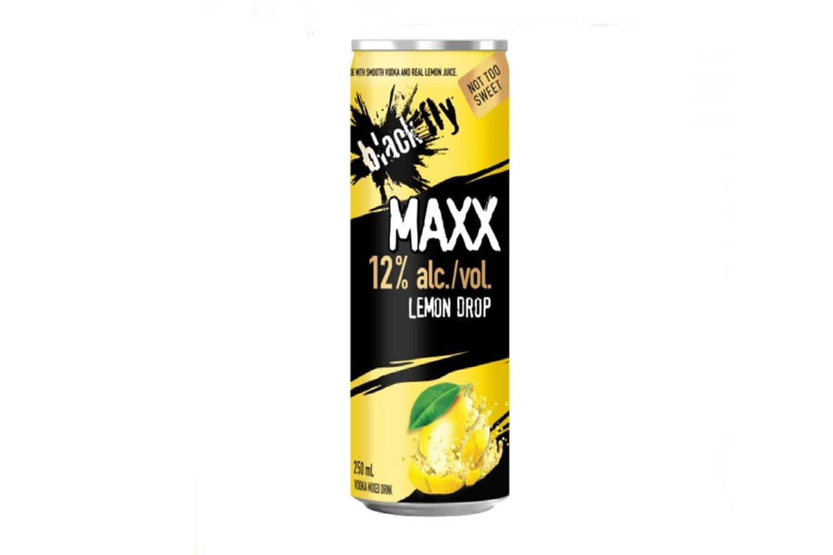 Black Fly Maxx Lemon Drop (1 x 250ml can)