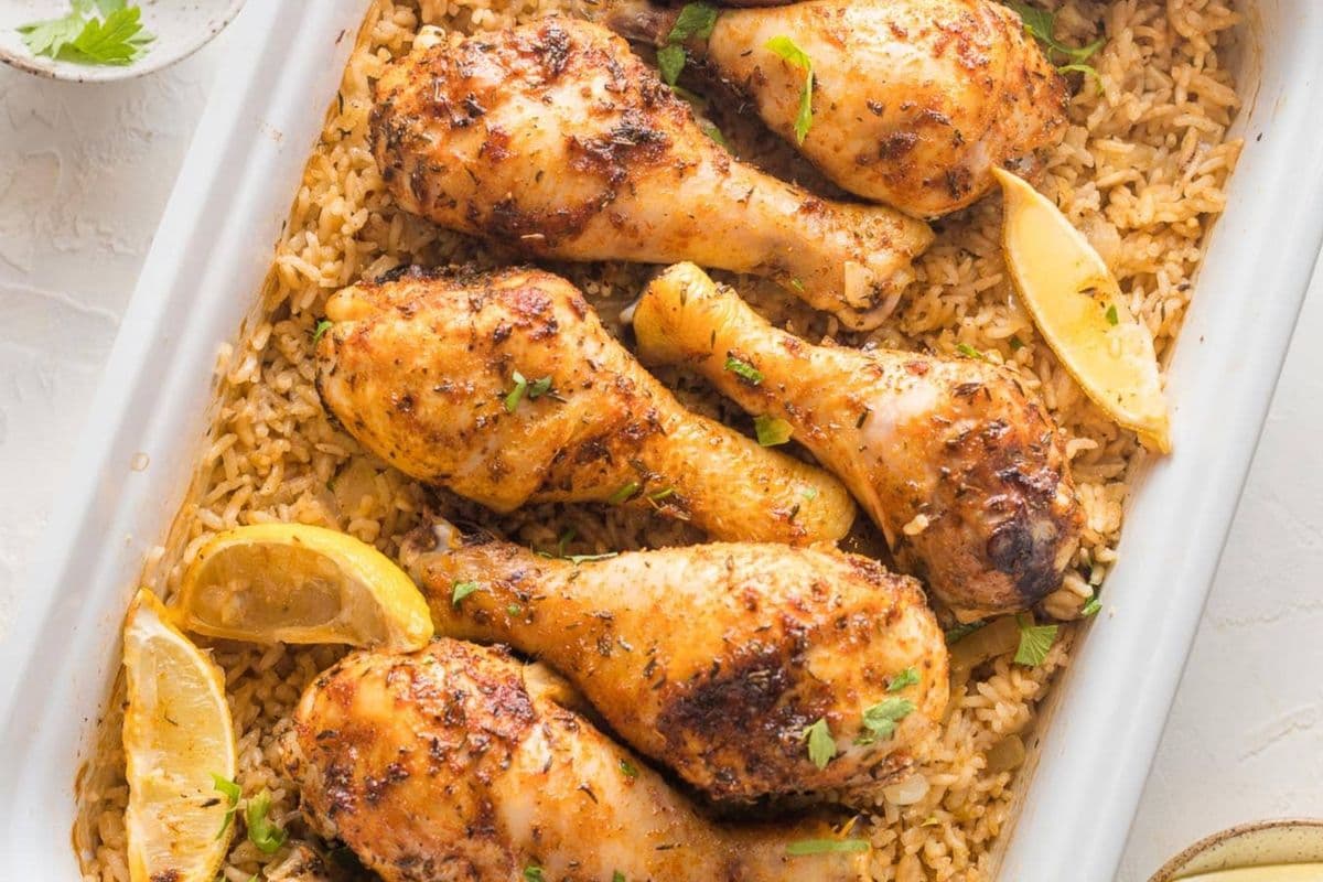 Rice Platter With Full Charga Chicken
