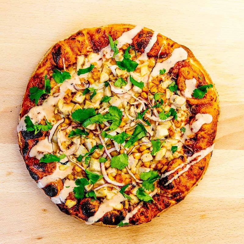 10" Backyard BBQ Chicken Pizza
