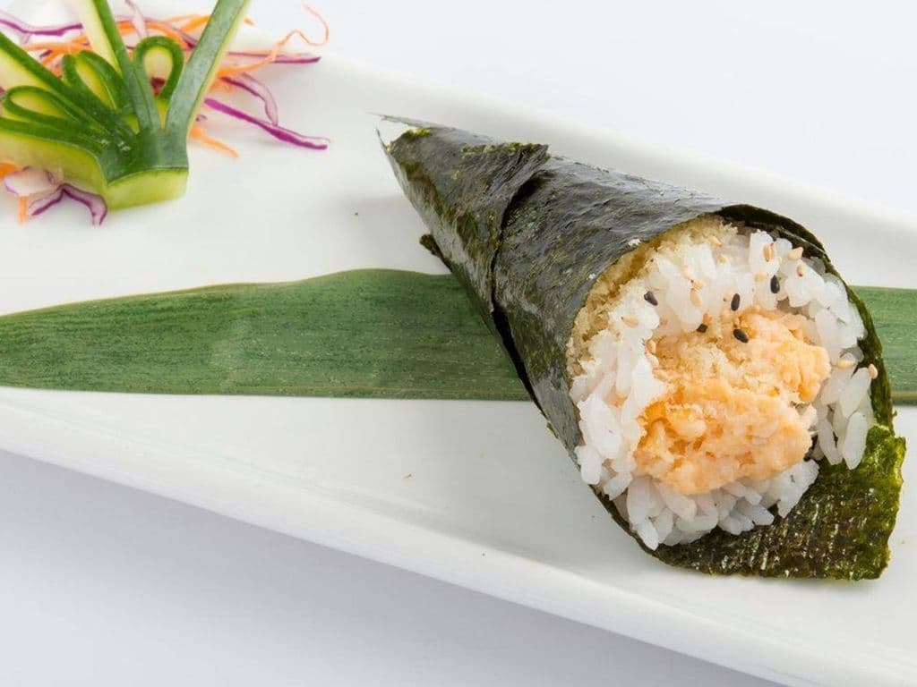 M16. Spicy Butterfish Hand Roll (1 Pc)