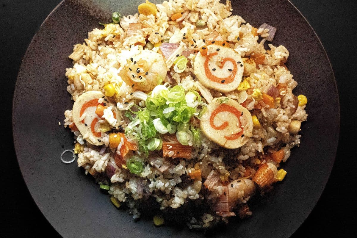 87. Seafood Fried Rice
