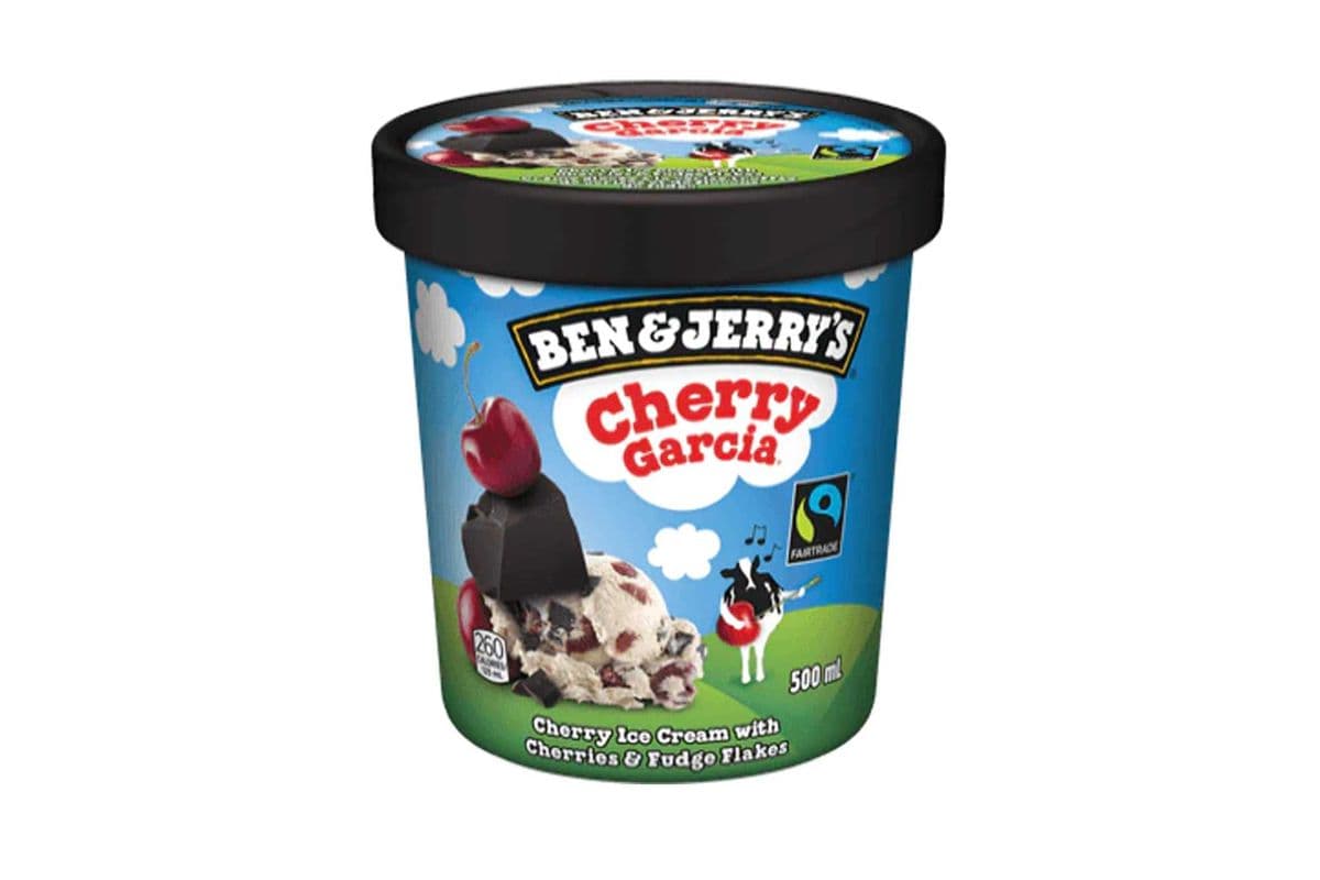 Ben & Jerry Cherry Garcia 473ml