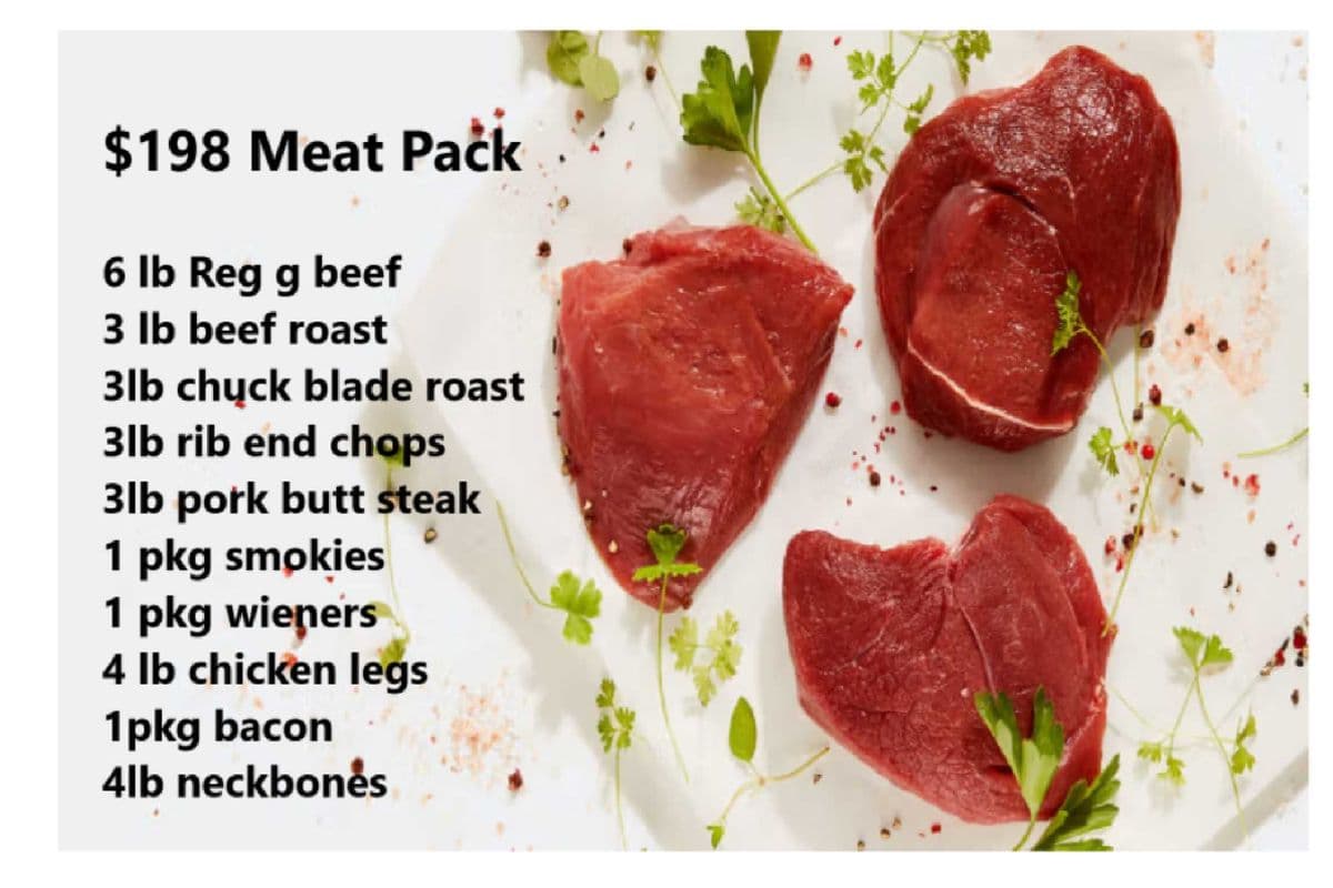 $198 Meat Pack