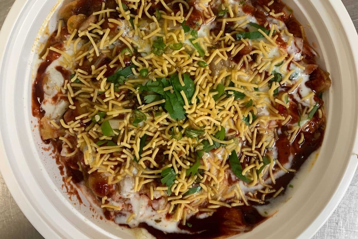 Alu Tikki Chaat