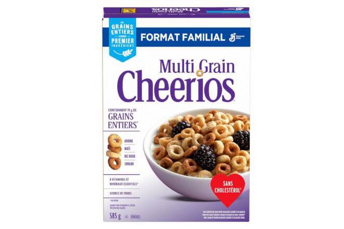 Multi Grain Cheerios - Grains Entiers / Whole Grains (585g)
