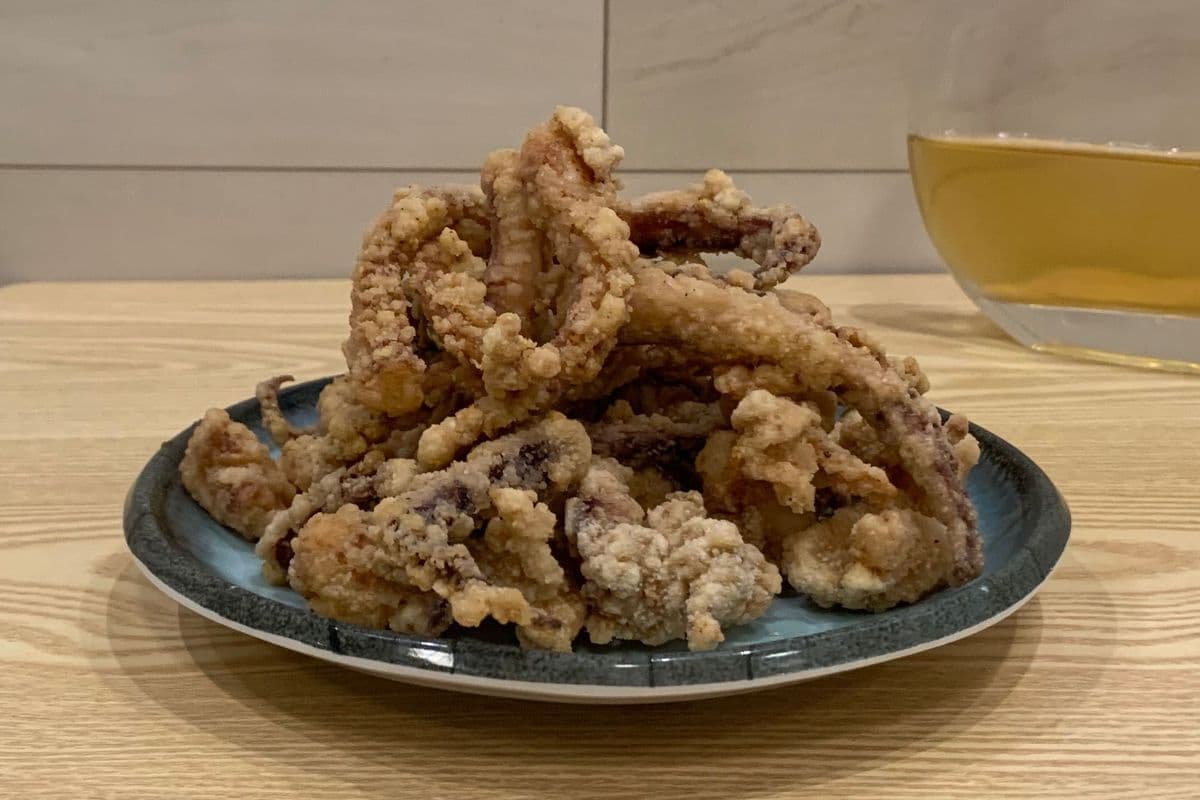 Deep Fried Squid Tentacles