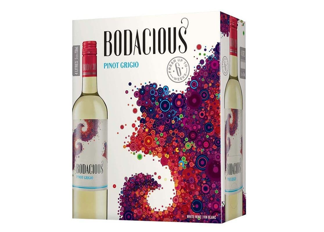 Bodacious Pinot Grigio (1 x 4L)