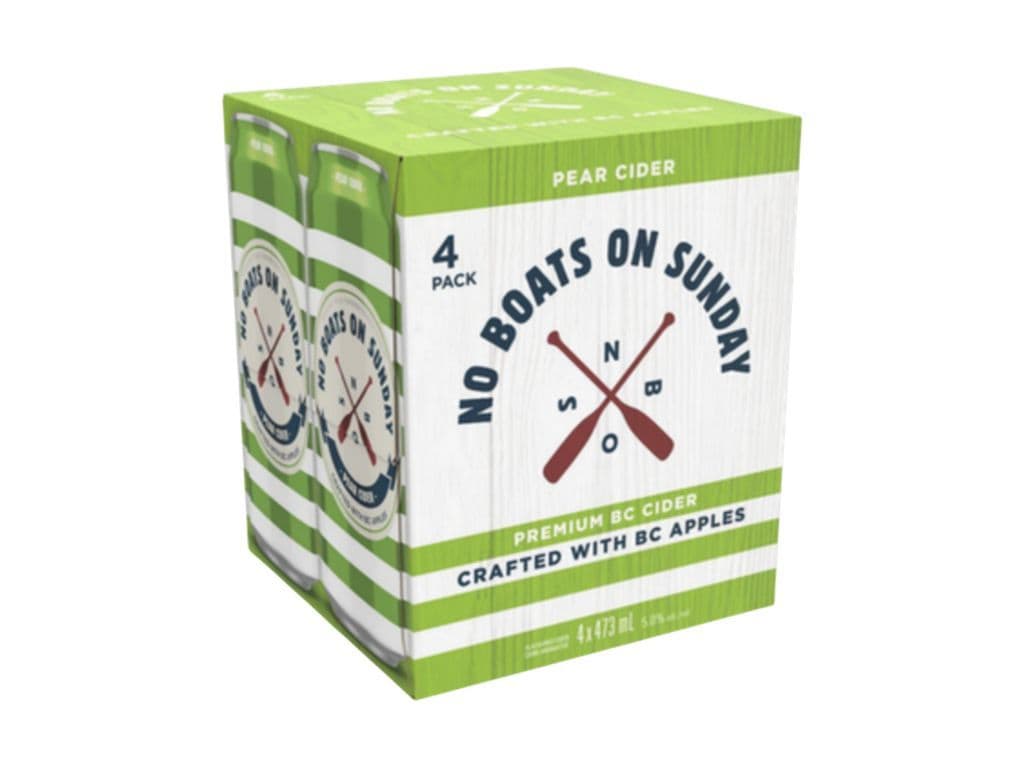 No Boats On Sunday - Bc Cider 4pk