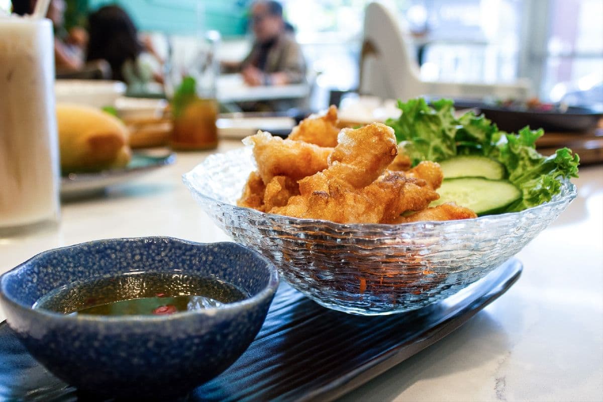 Mini Shrimp Spring Rolls