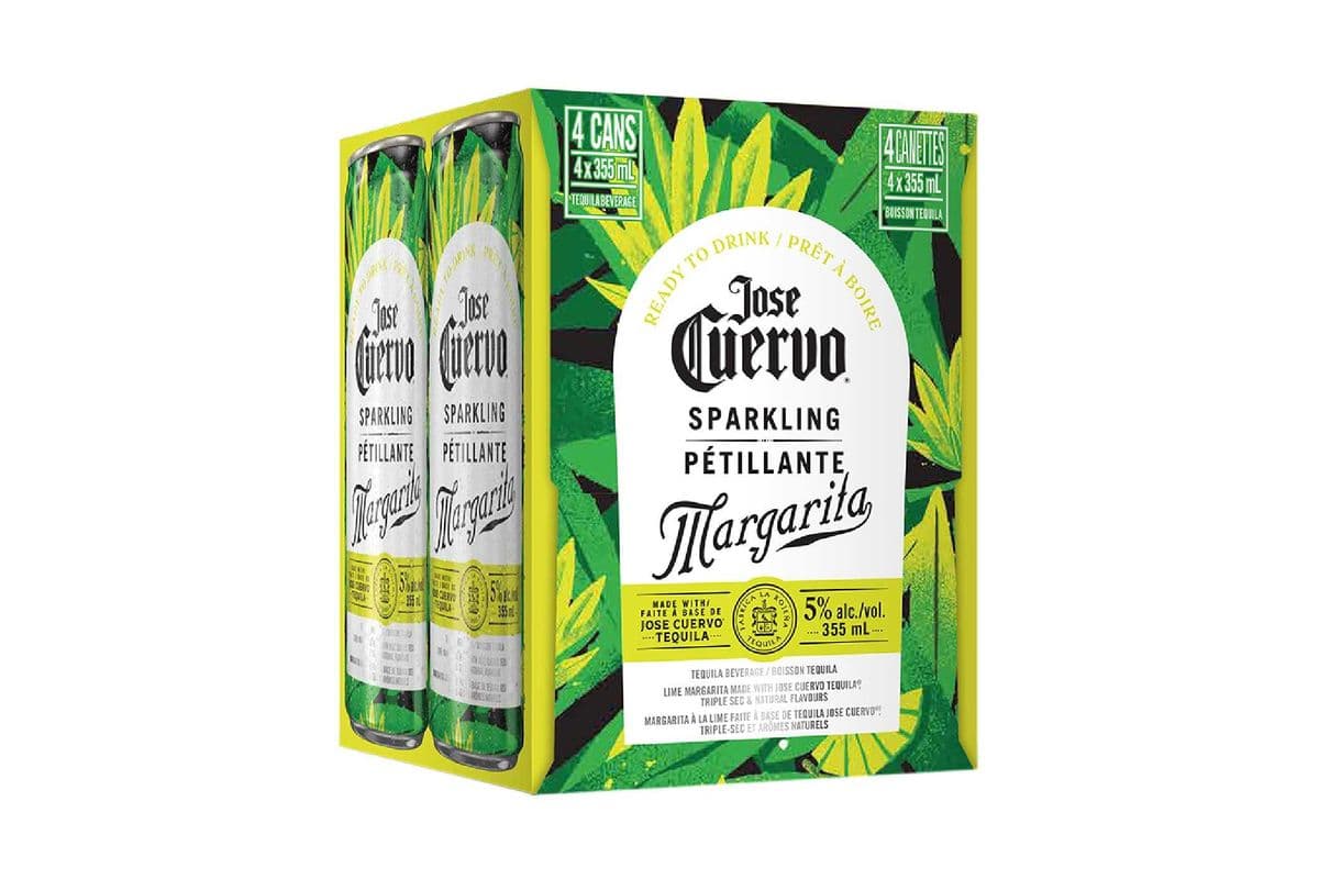 Jose Cuervo Sparkling Lime Margarita-4PK (4 x 355ml)