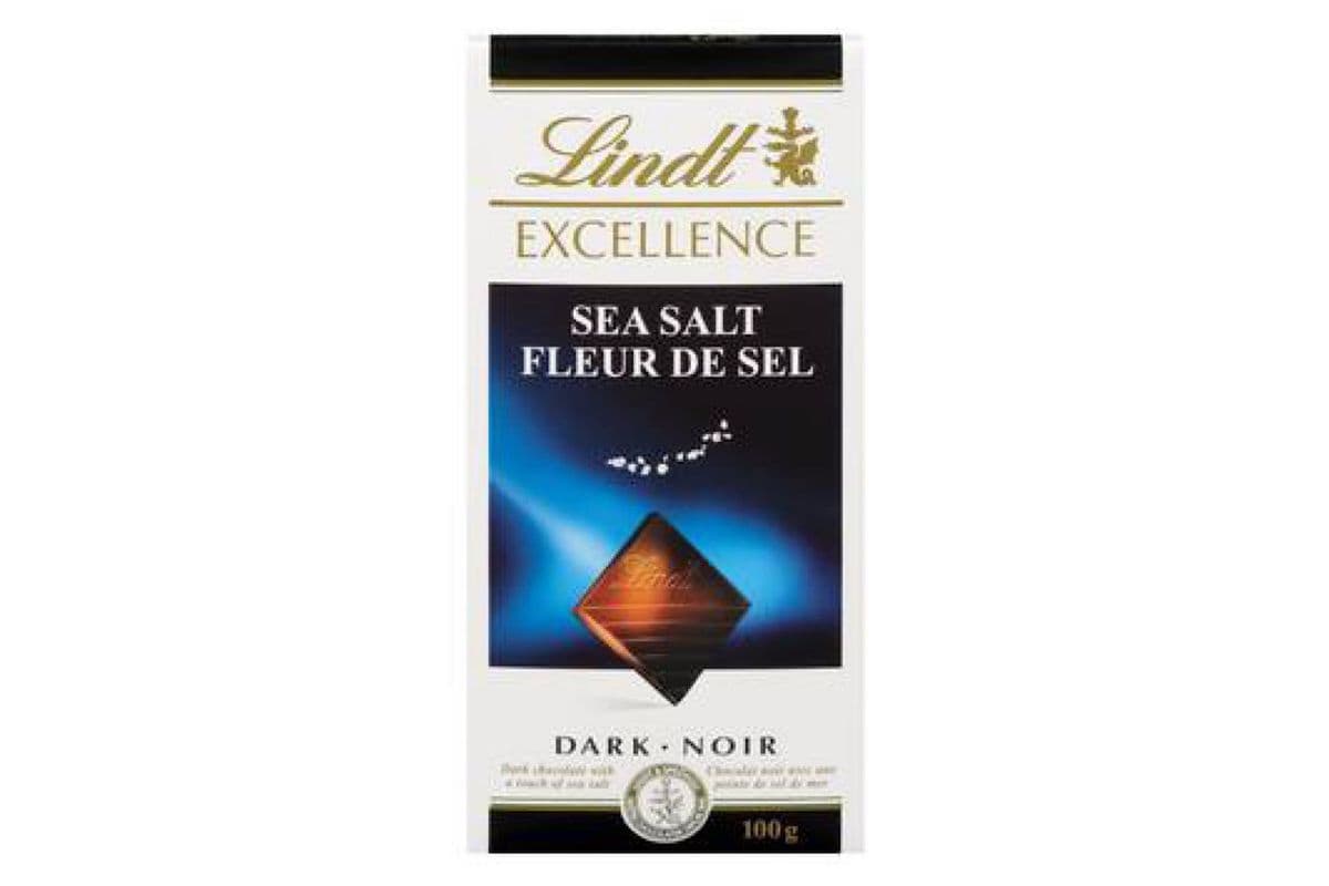 Lindt Excellence - Fleur de Sel / Sea Salt (100 g)