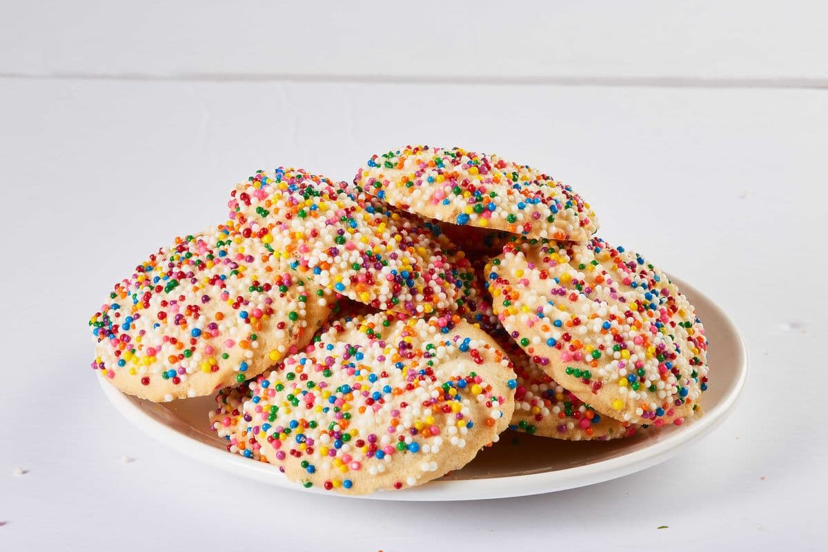 Rainbow Sprinkle Cookies