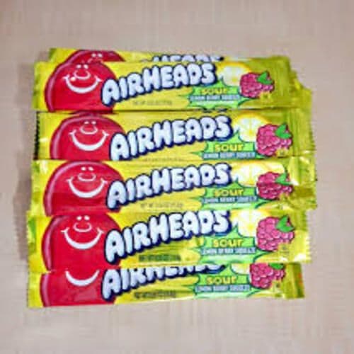 Airheads Friandise Surs Citron Baies Presser 15.6g/ Airheads Sour Lemon Berry Squeeze 15.6g