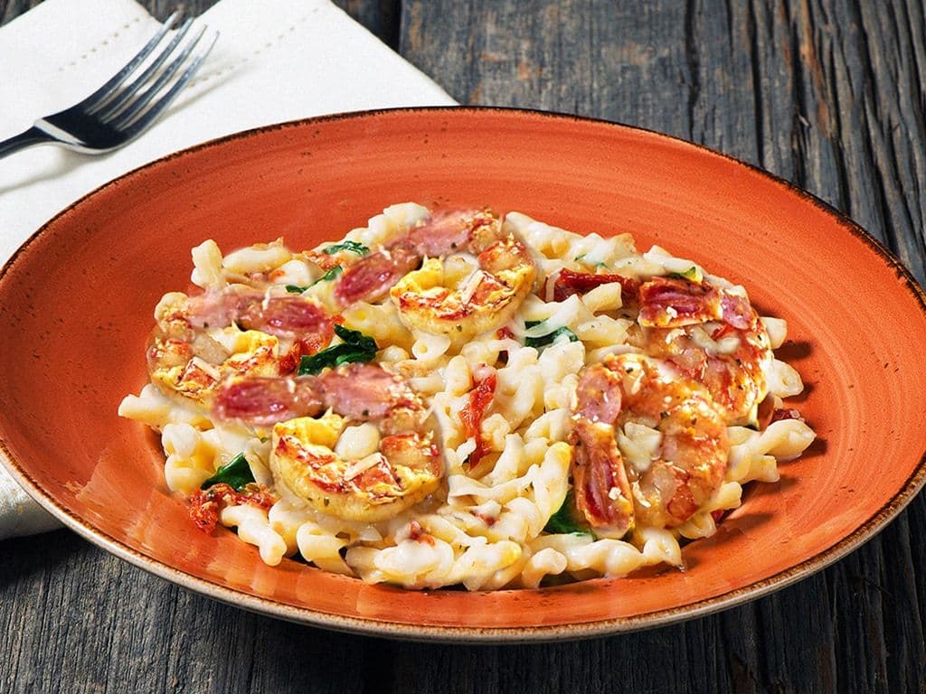 Alfredo Shrimp Pasta