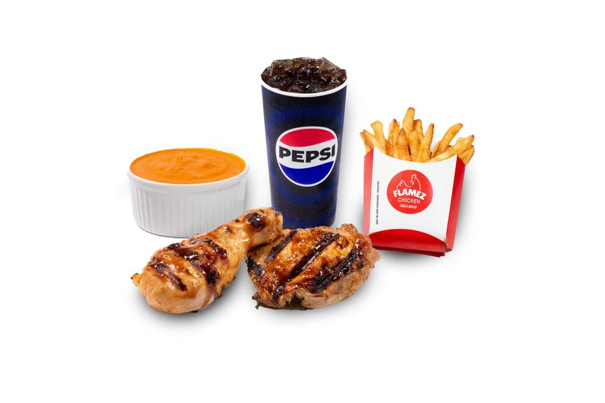 Grilled Chicken (2pcs) Combo