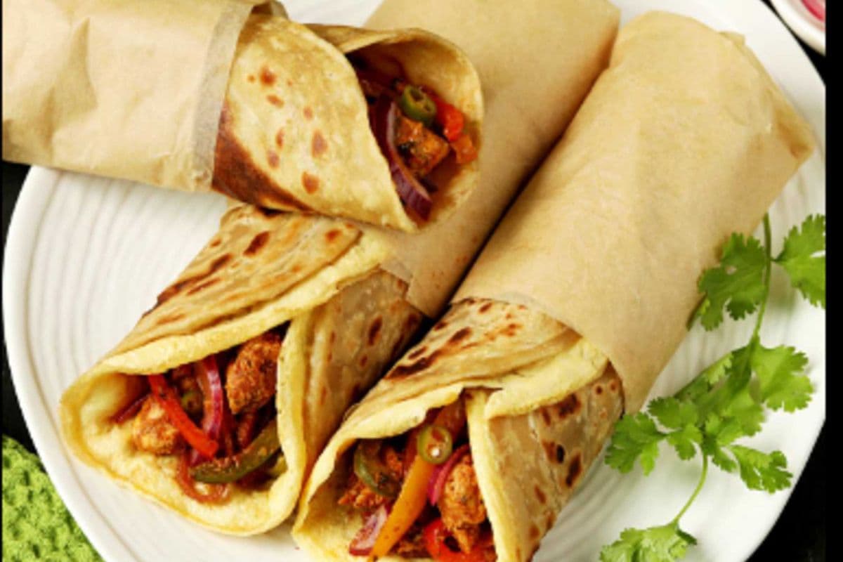 Kathi Roll Chicken Tikka