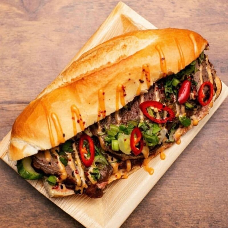 Lemongrass Steak Banh Mi