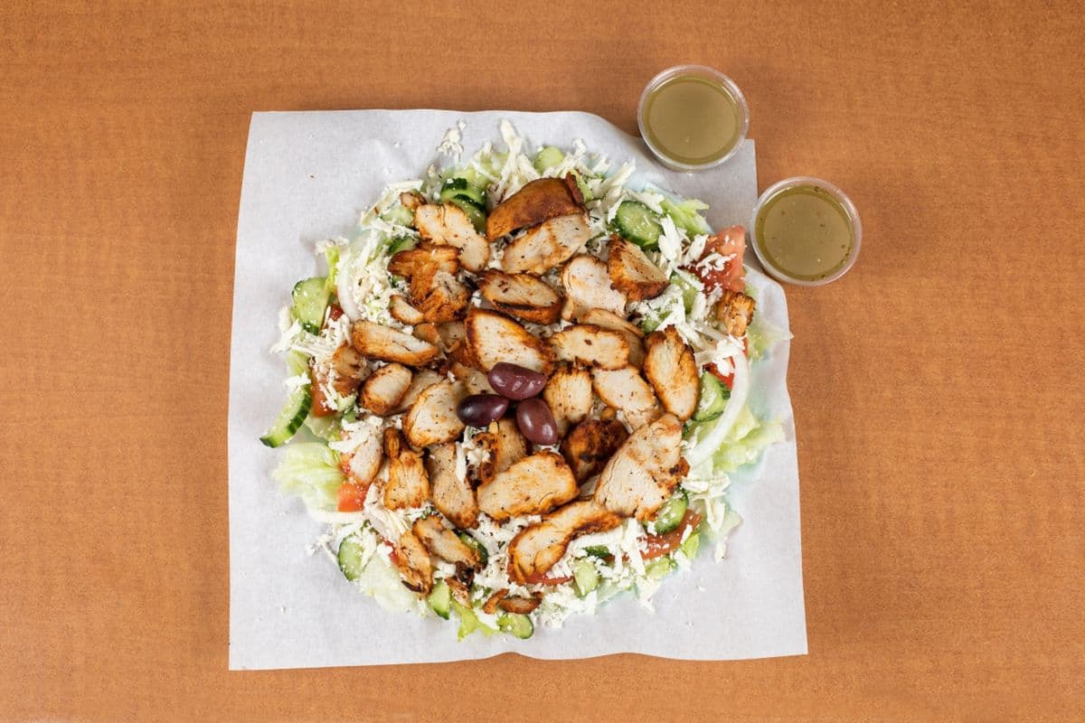 Shawarma Greek Salad