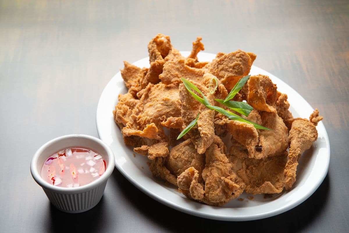 Crispy Chicken Skin