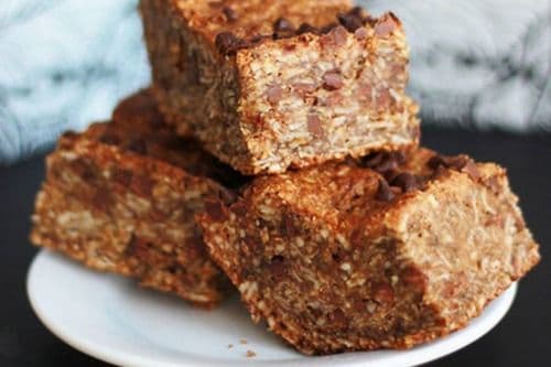 Chocolate Oat Square