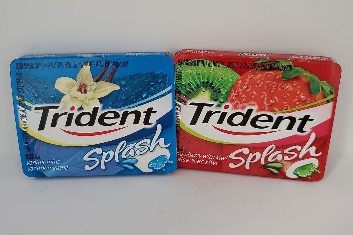 Trident Splash (Liquid Field Gum) Pellet 9's (Assorted)