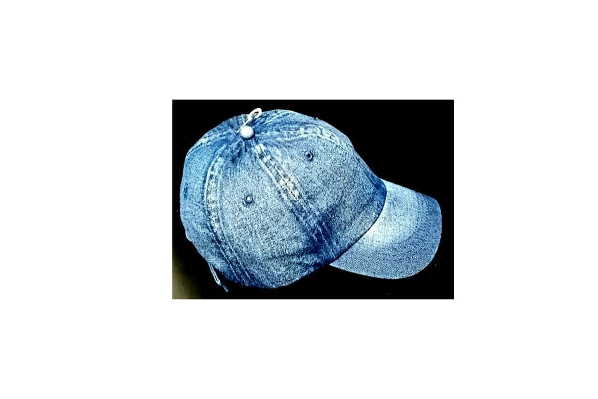 Blue Denim Baseball Cap