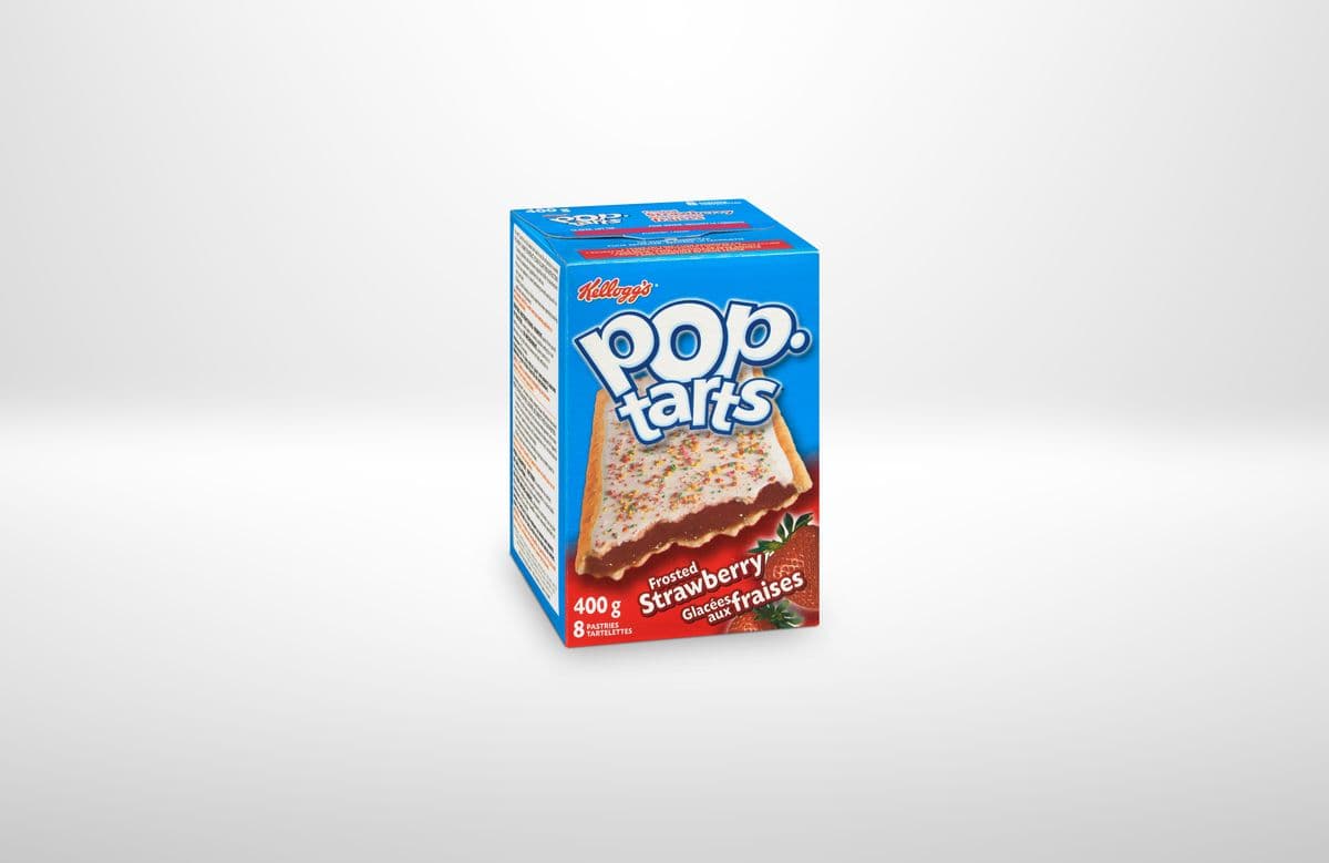 Kellogg's Pop Tarts Frosted Strawberry (384 g)