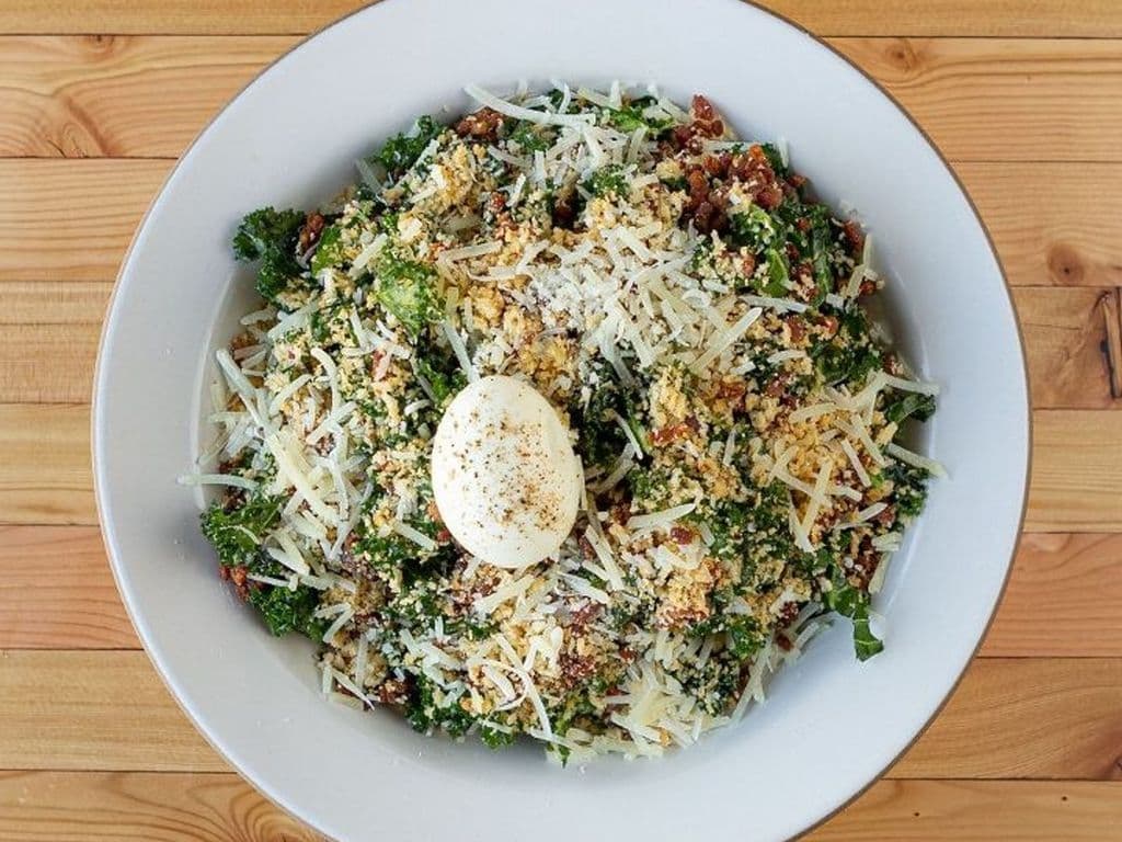 kale caesar salad - full size