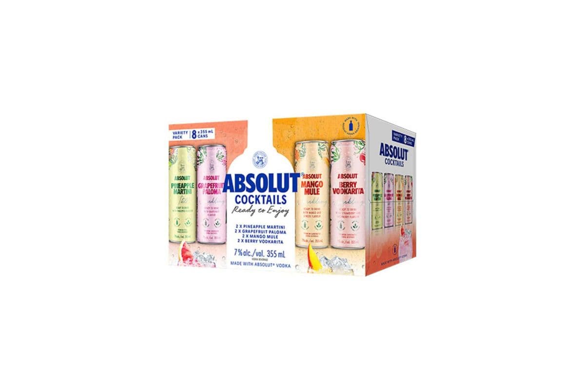 Absolut Cocktail Mix (8 Cans) (8 x 355ml)