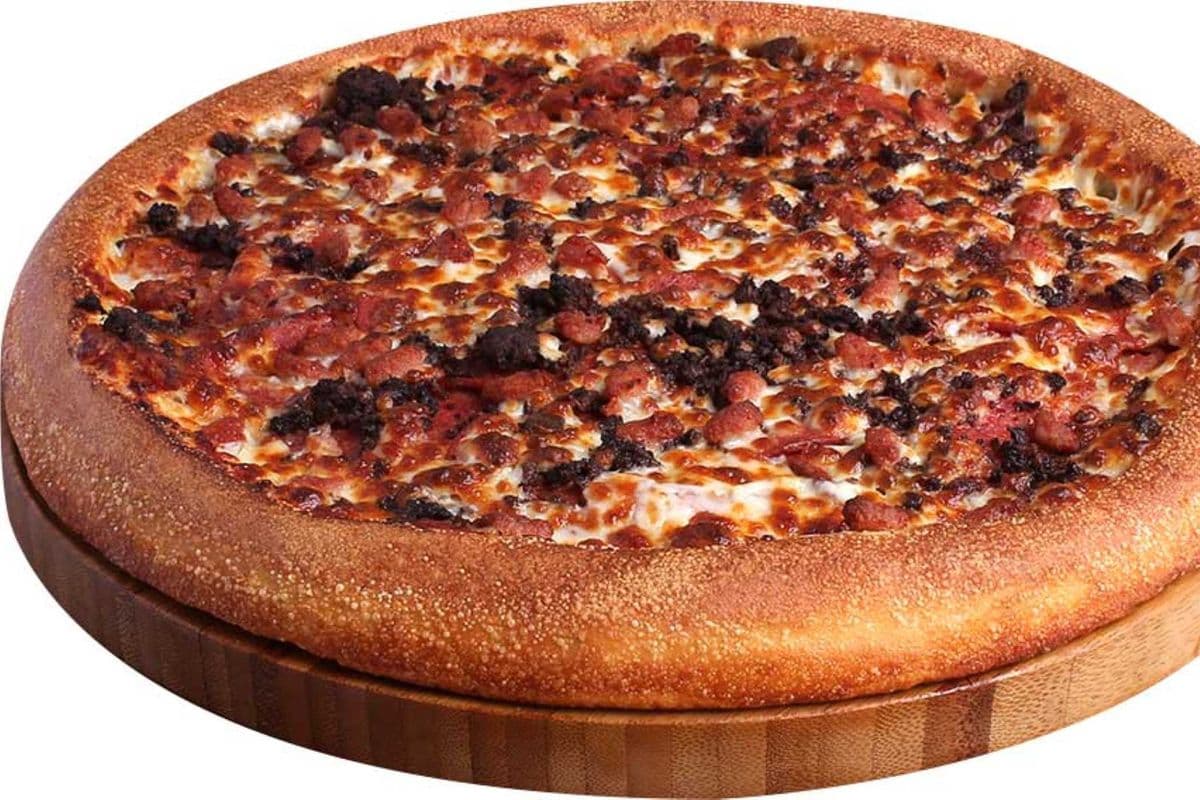 15" Pepperoni, Beef, Bacon (First Pizza)