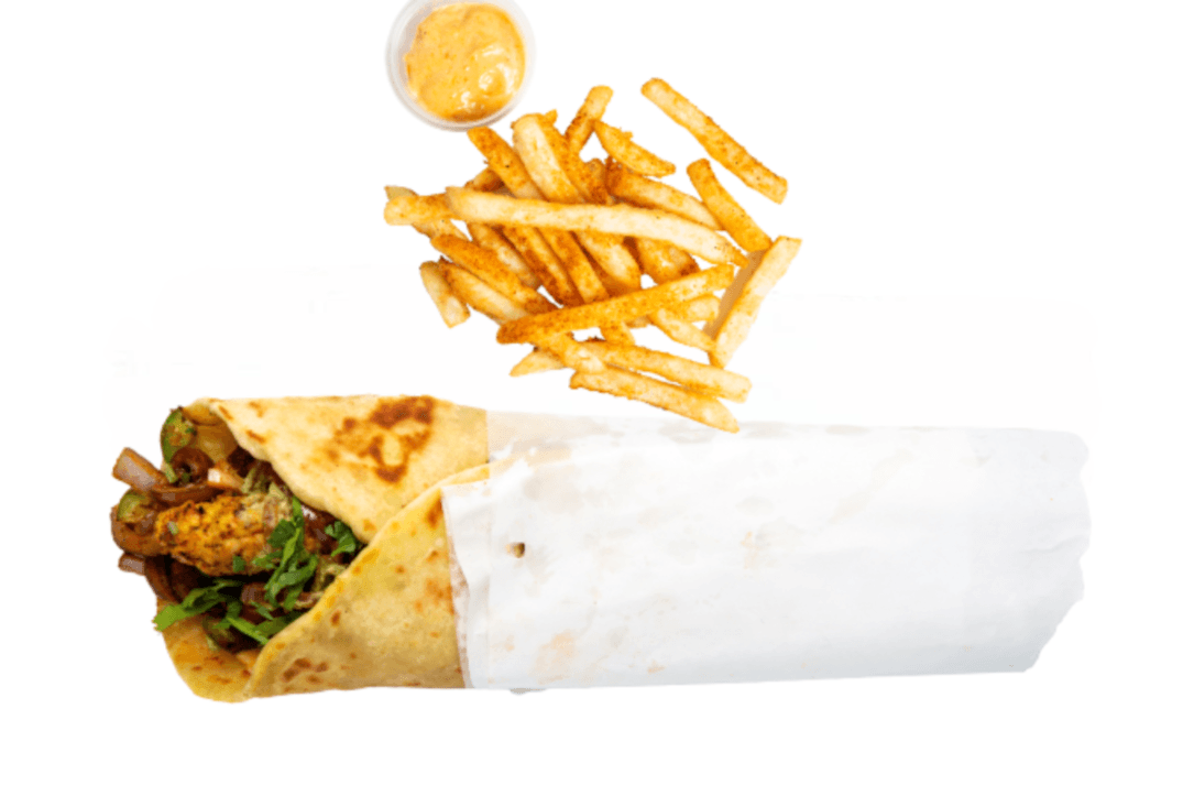 Chicken Kebab Kathi Roll