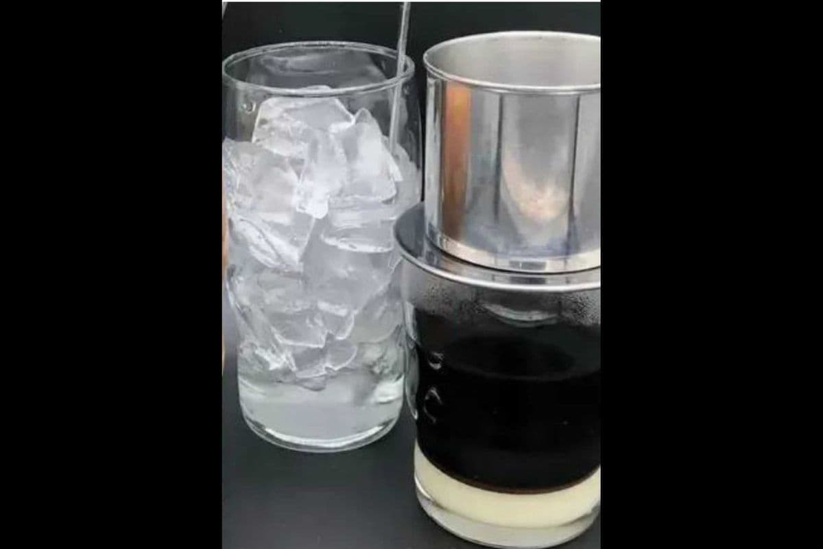 74. Vietnamese Iced Milk Coffee - Ca Phe Sua Da