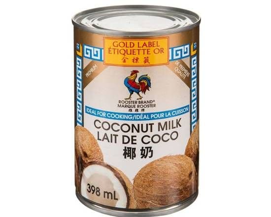 Rooster Lait de Coco 398mL / Rooster Coconut Milk 398mL