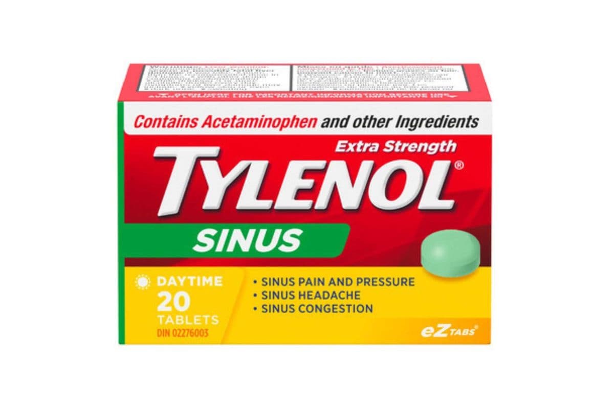 Tylenol Sinus Daytime EZ TABS (20 tabs)