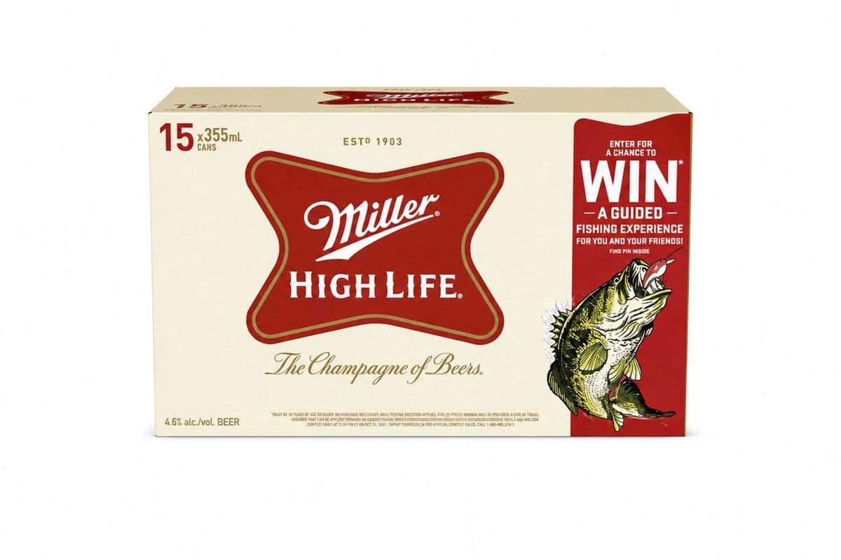 Miller High Life Lager (15 x 355ml)