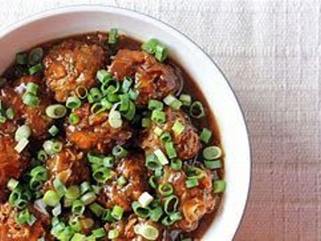 Vegetable Manchurian ( NF)